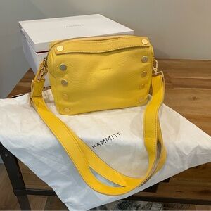 NWT Hammitt Evan Crossbody Sml - Sacha Yellow/Brushed Gold